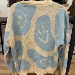 Cute Dressed In LaLa smiley face sweater